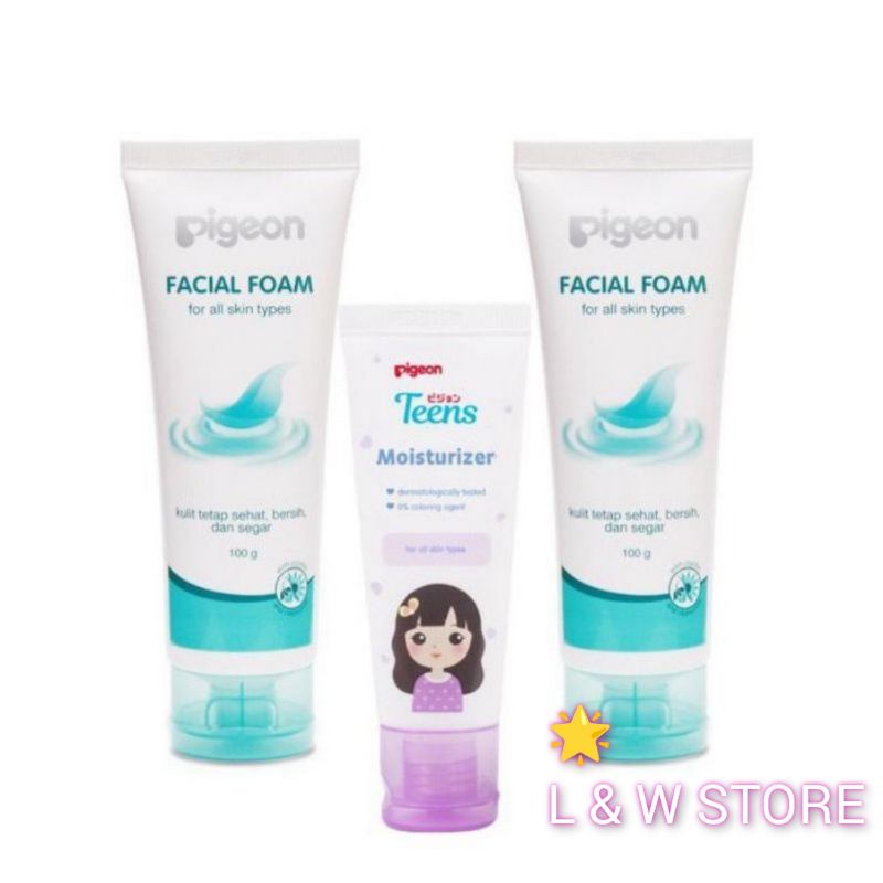 PIGEON FACIAL FOAM 100gr- Pigeon Sabun Pembersih Wajah