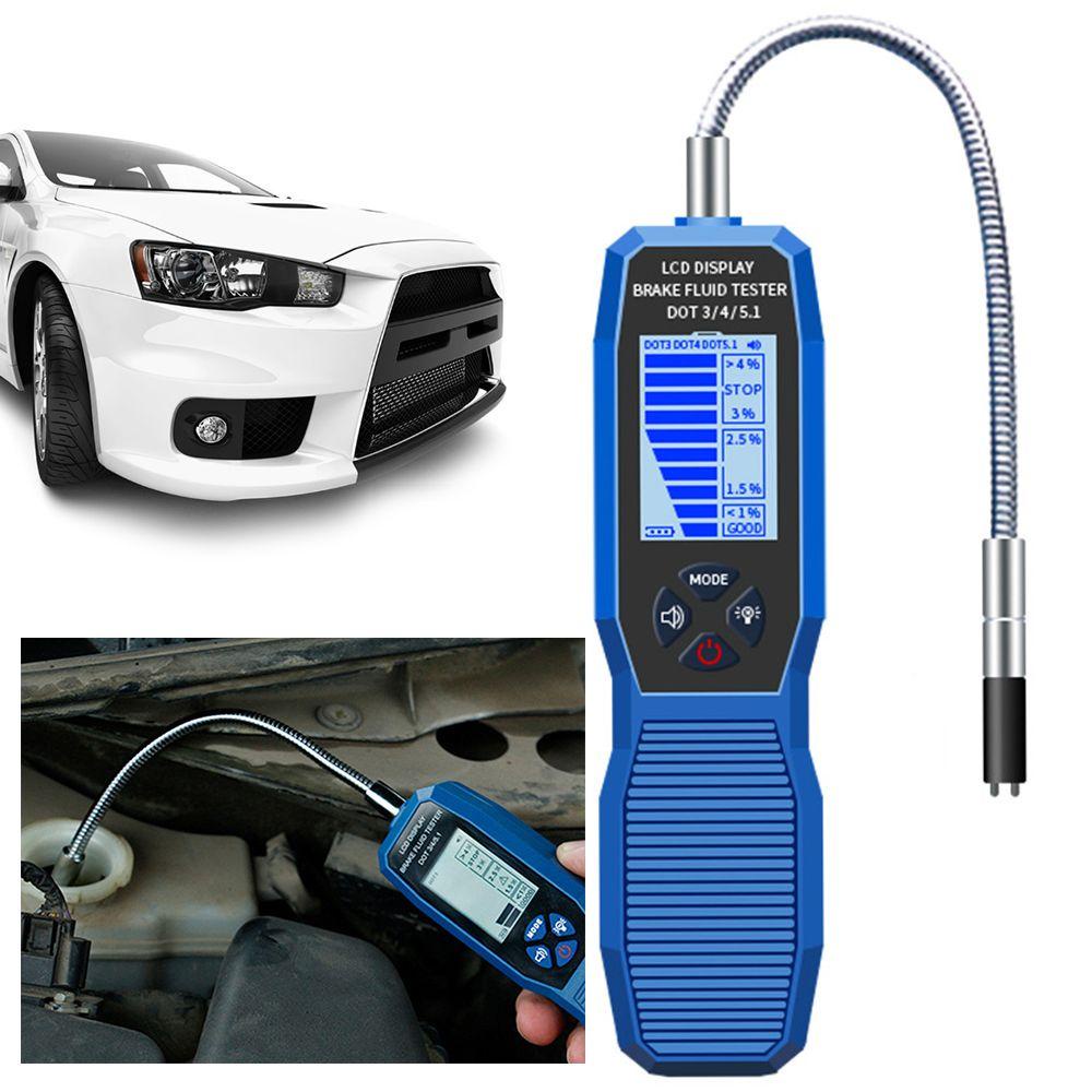 Preva Brake Fluid Tester New Design Universal Auto Detektor Kualitas Oli Mesin Akurat Tester