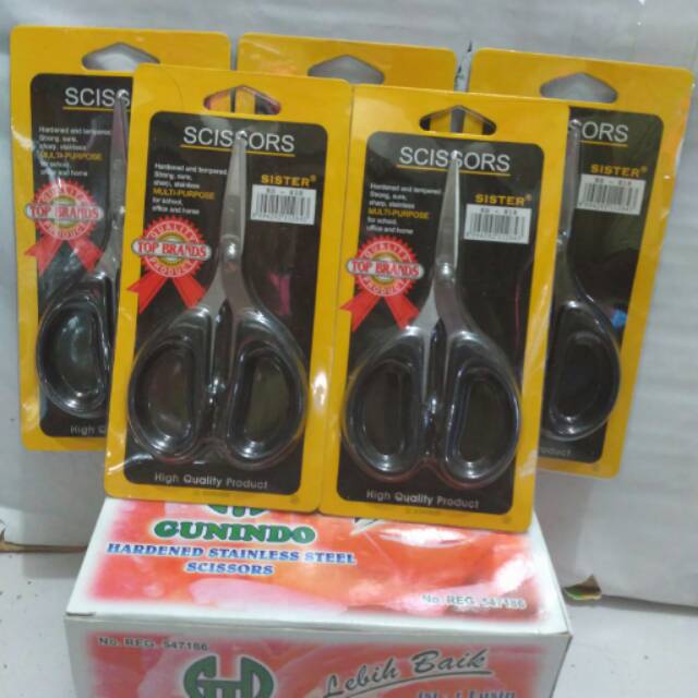 

GUNTING SCISSORS GUNINDO KECIL KS - 818