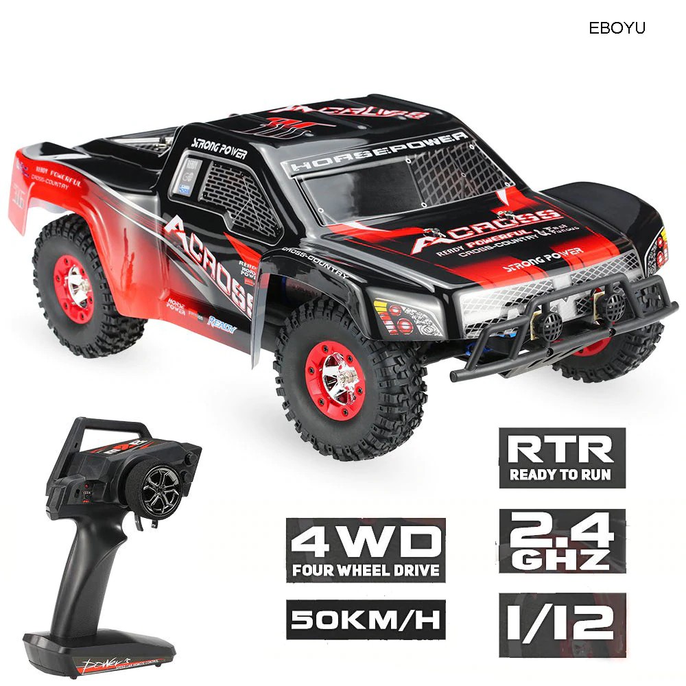 Tercanggih Wltoys 12423 1 12 Rc Car 2 4g 4wd Electric Brushed Short Course Rtr Rc Car Racing Car Shopee Indonesia