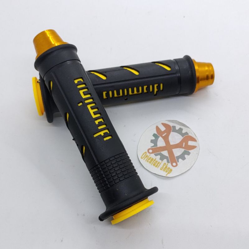 HANDGRIP SISIK PLUS JALU STANG BISA UNTUK SEMUA MOTOR