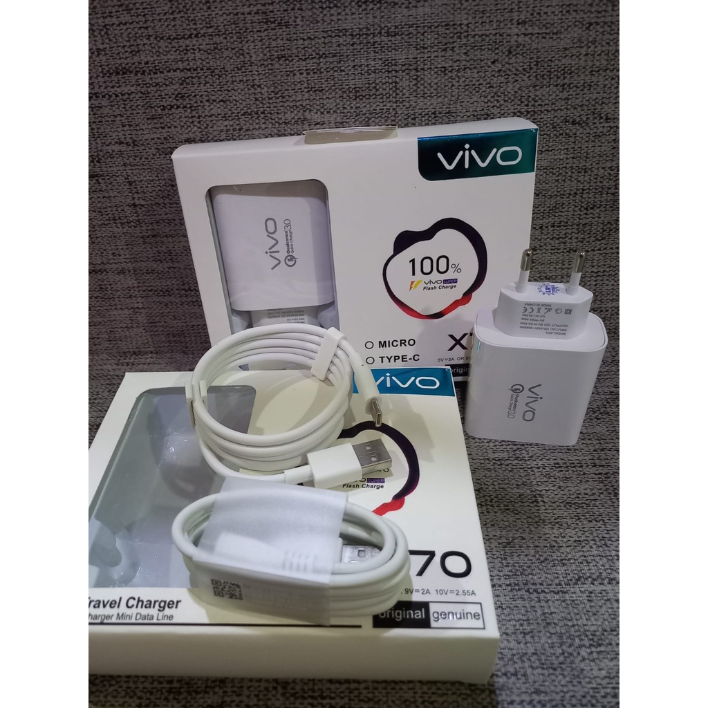 CHARGER VIVO X70 TRAVEL CHARGER FLASH CHARGING