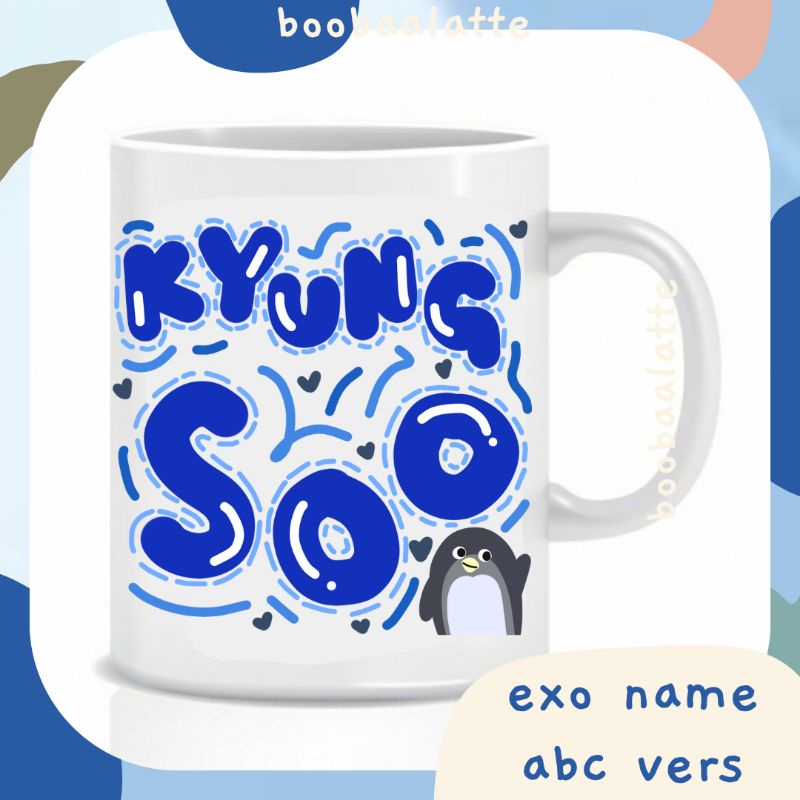 mug exo hampers mug exo | gelas minum exo botol minum exo kado ultah kpop exo hampers mug kpop fanki