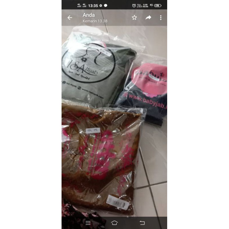 Gamis Haura Isa hijab