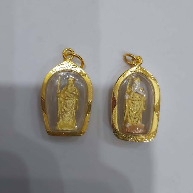 Kalung / Liontin Dewa Pelindung Guan Yu / Kwan Kong / Dewa Perang