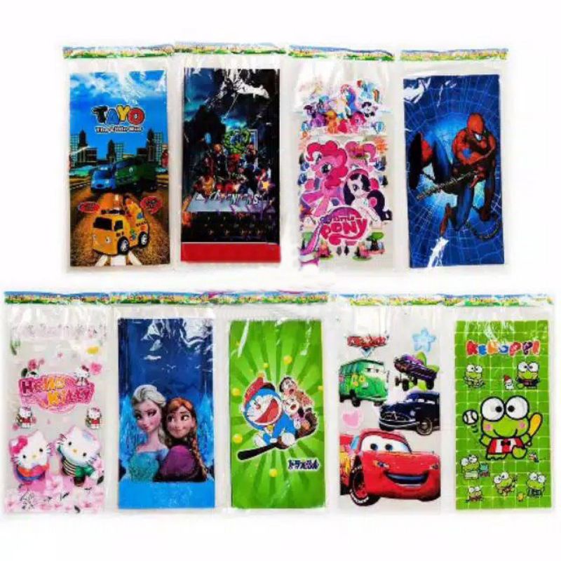 

Plastik Snack Karakter Kecil Plastik Bingkisan Ulang Tahun Uk. S Plastik Opp Gambar