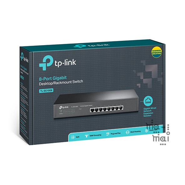 TP-Link Switch TL-SG1008 8-Port Gigabit Switch