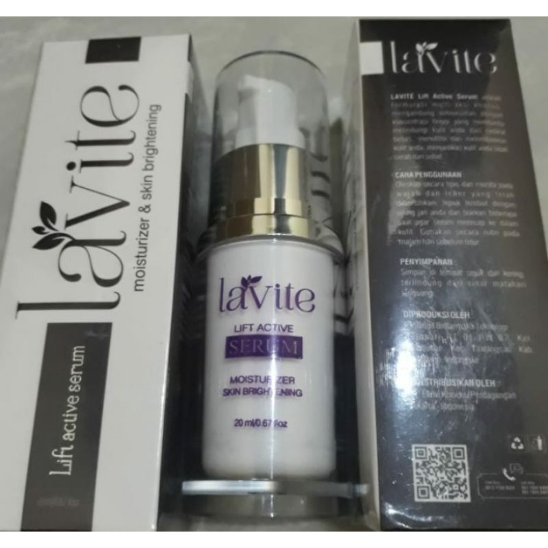 LAVITE SERUM WAJAH YG BERKUALITAS NO1/LAVITE ORIGINAL Anti Aging Serum Wajah Asli BPOM