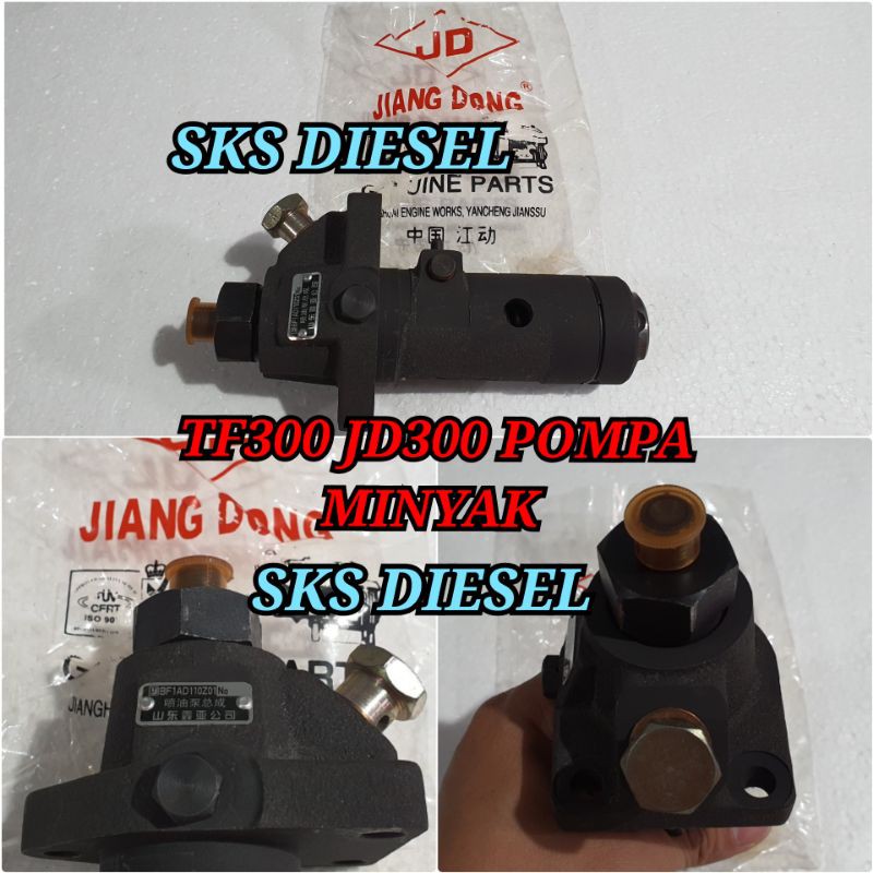 TF300 JD300 Fuel Injection Pump Assy Pompa Minyak Solar Bos Pom Mesin Diesel Yanmar Jiangdong