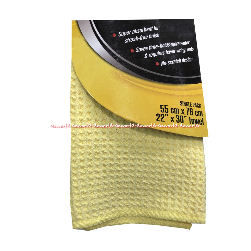 Meguiars Microfibre Water Magnet Drying Towel Kain Lap Cepat Menyerap Meguar Meguiar