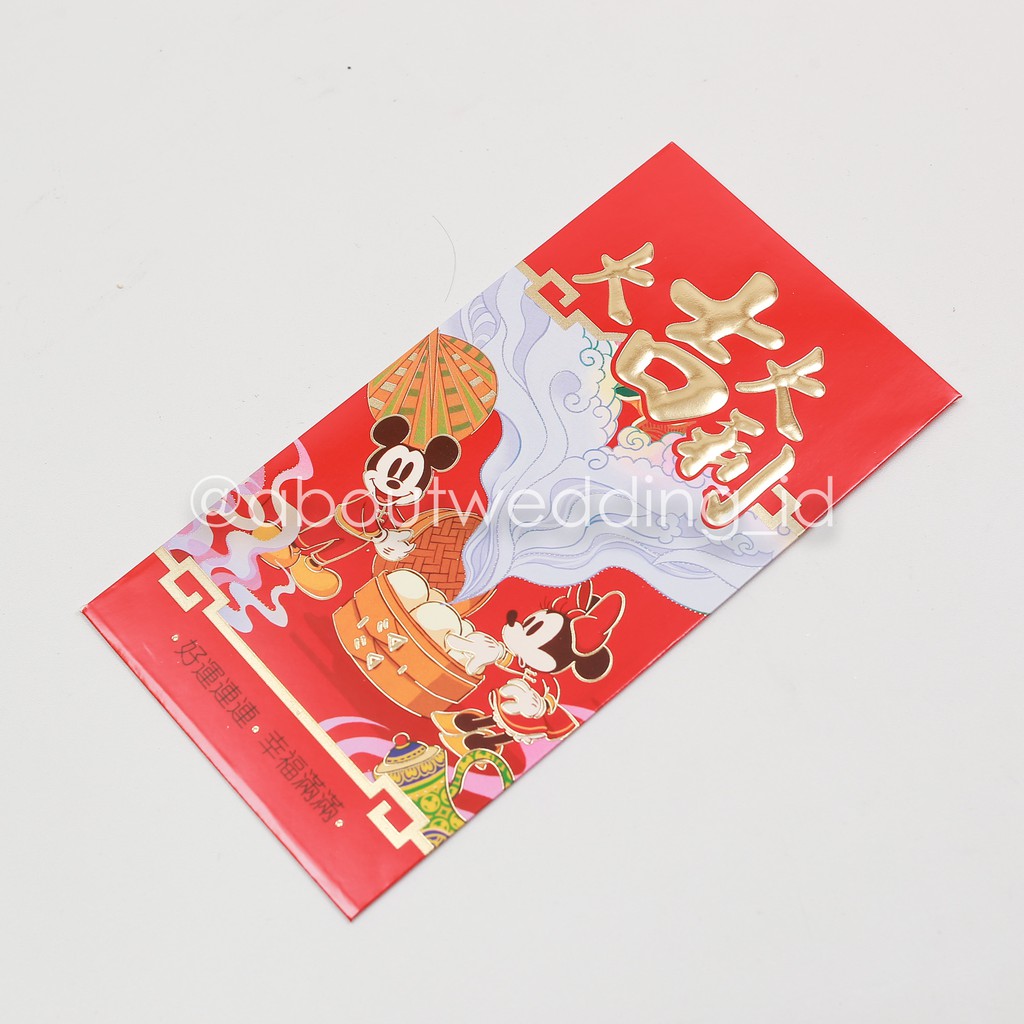 

Angpao isi 6 dimsum mickey mouse imlek shio tikus disney