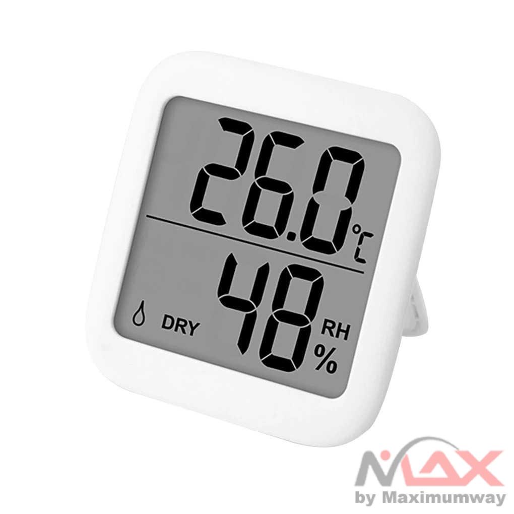 Xinxiang Thermometer Hygrometer Sensor Digital LCD Display - ZL002 Warna Putih