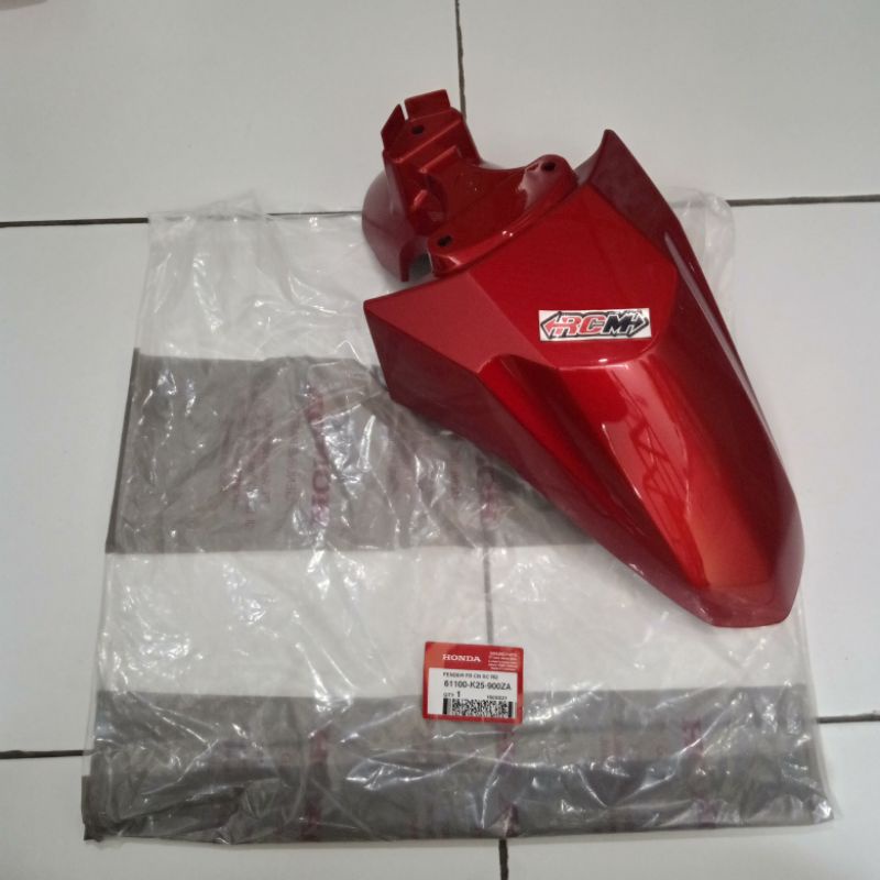 61100-K25-900ZA SLEBOR SELEBOR SPAKBOR DEPAN HONDA BEAT FI WARNA MERAH MAROON ORIGINAL AHM 61100-K25-900ZA