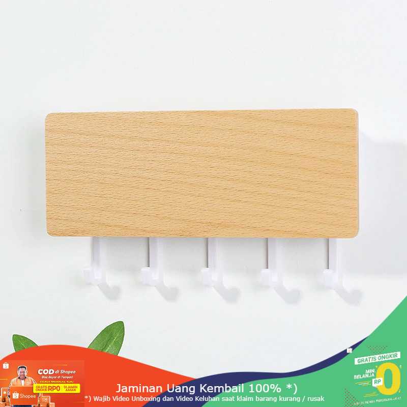 (BISA COD) RVOSTR IAMPRETTY Rak Gantungan Home Wall Hook Storage Rack Vintage - IP301