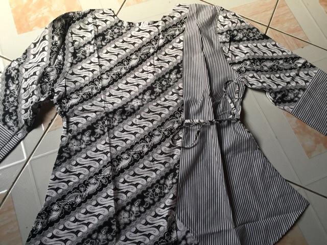 Atasan Batik Dolby Dolbi Dobby Doby Tenun Sutra Tulis Halus Katun Atbm Baron ,sarombit Atasan