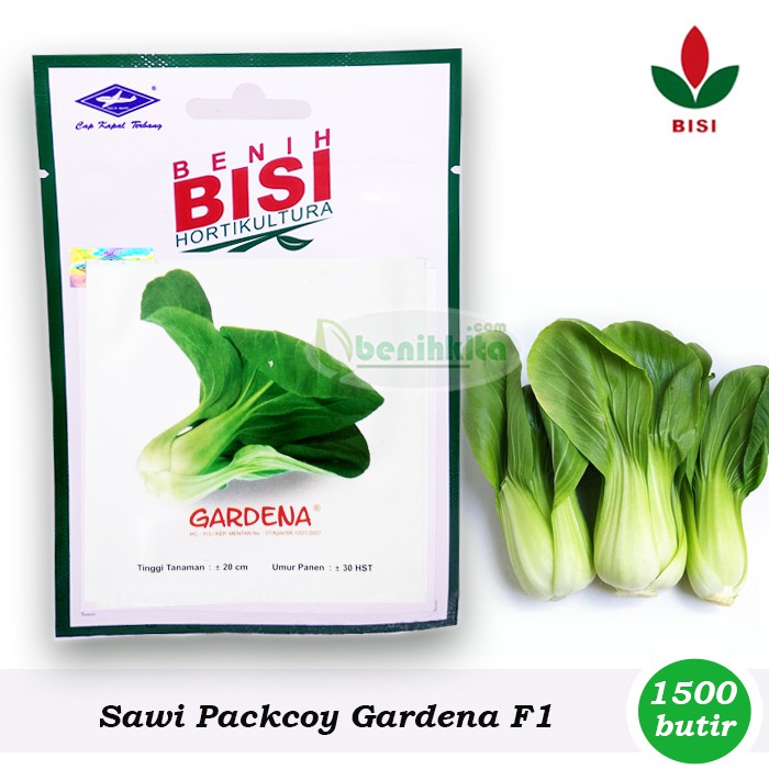 Benih-Bibit Sawi Pakcoy Gardena F1 (BISI)