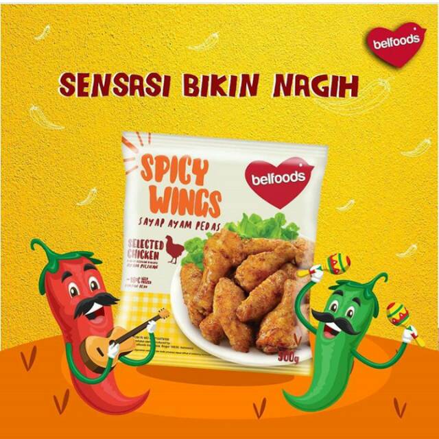 

Belfoods spicy wings