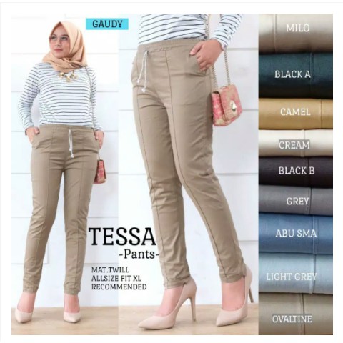 NEW || TESSA PANTS MAT.TWILL (KLN)