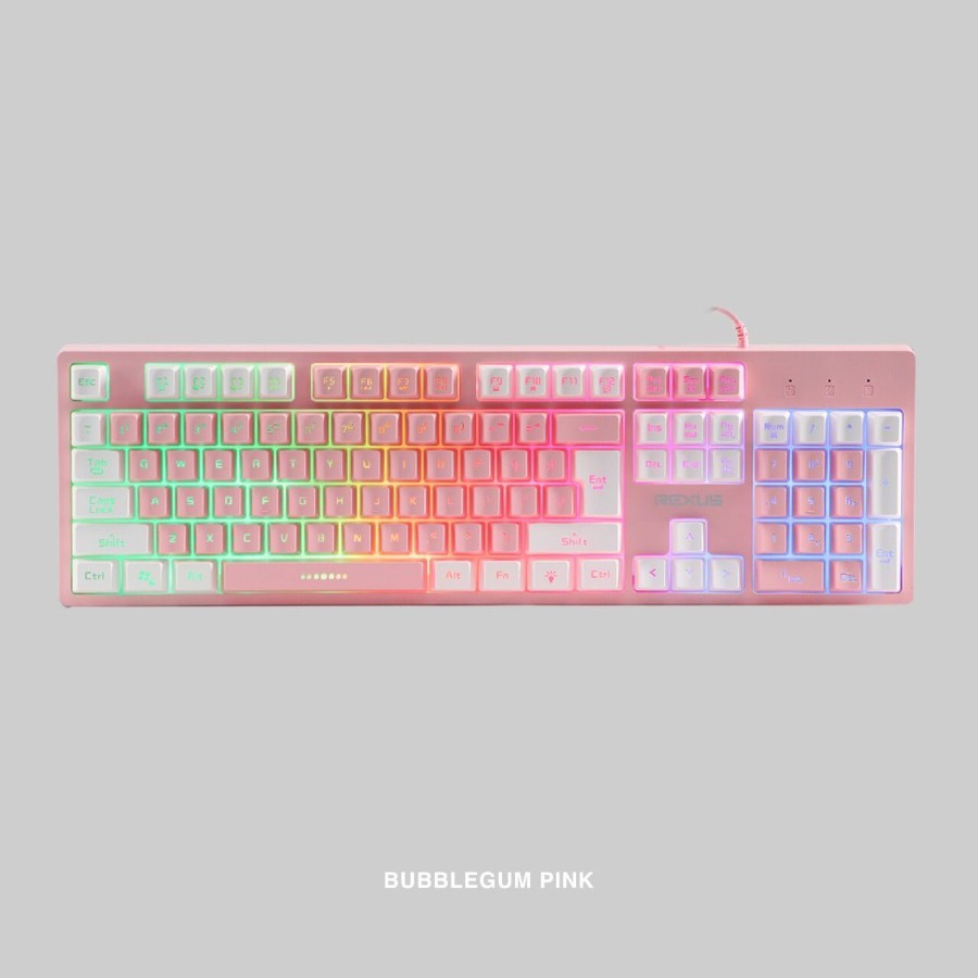 Rexus Battlefire K9E Rainbow RGB Gaming Keyboard