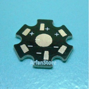 Heat Sink PCB LED 1W 3W Heatsink Bintang Aluminium Plat Base Pendingin