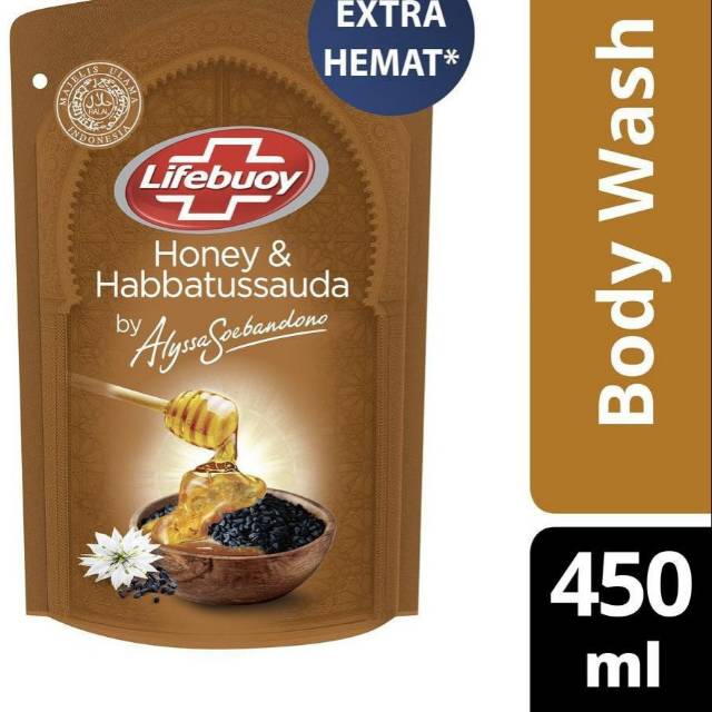 Lifebuoy HONEY &amp; HABBATUSSAUDA 450ML