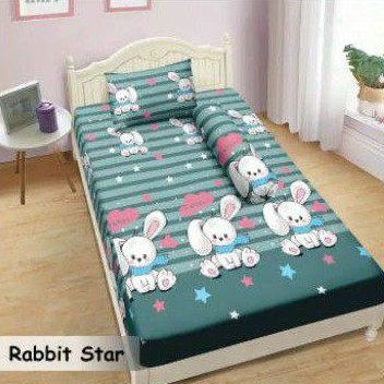 Sprei rumbai single lady rose uk 120x200 Rabbit star