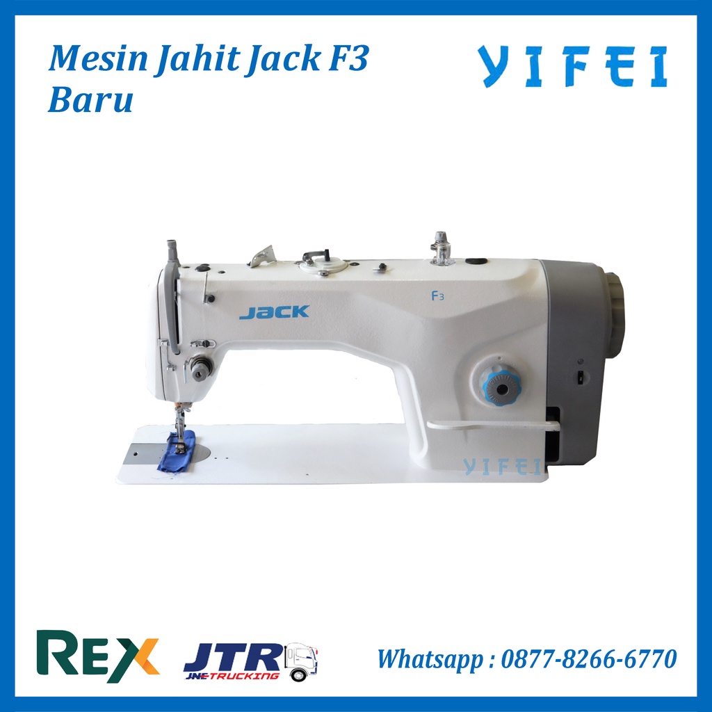 mesin jahit jarum satu industri/JACK F3/mesin jahit jack servo F3