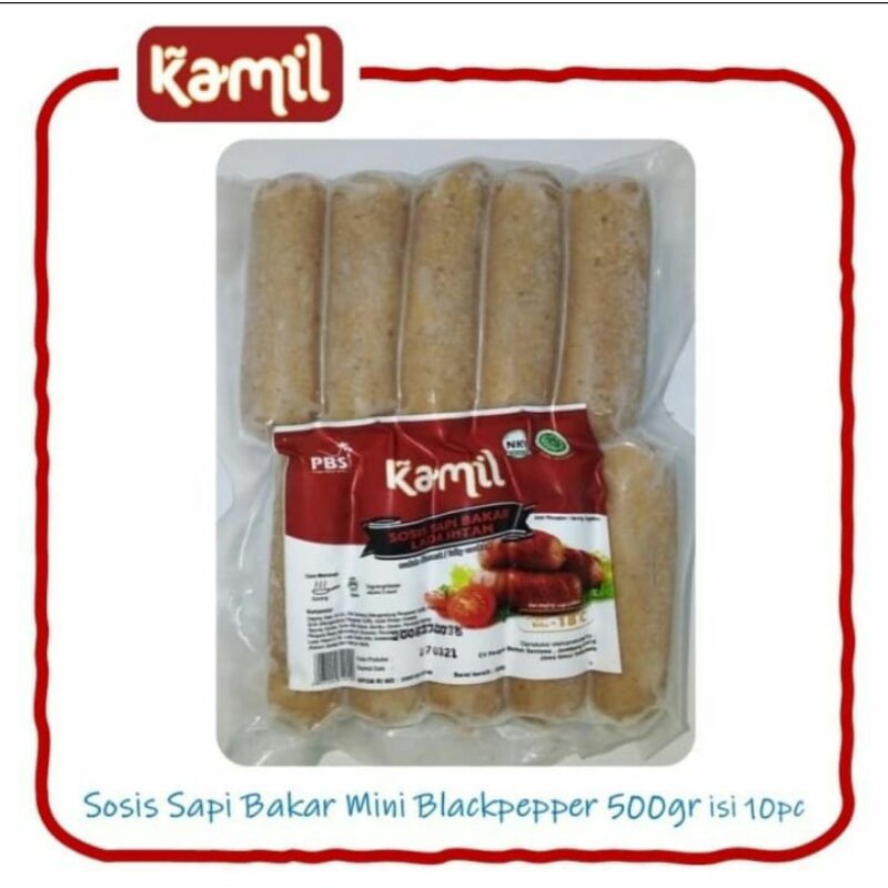 

kamil sosis sapi bakar blacpaper 10bj