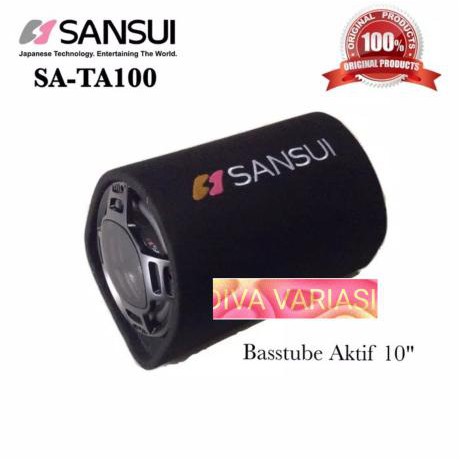 subwoofer tabung-basstube aktif sansui sa ta100