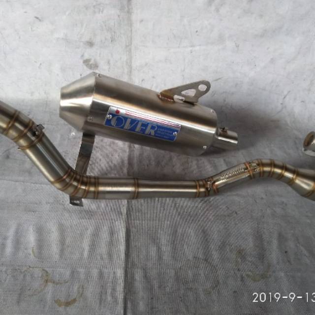 Knalpot OVER RACING JAPAN pnp KLX 150 S G BF CRF 150L D-TRACKER 150 KLX TIGER VIXION TRIL dll
