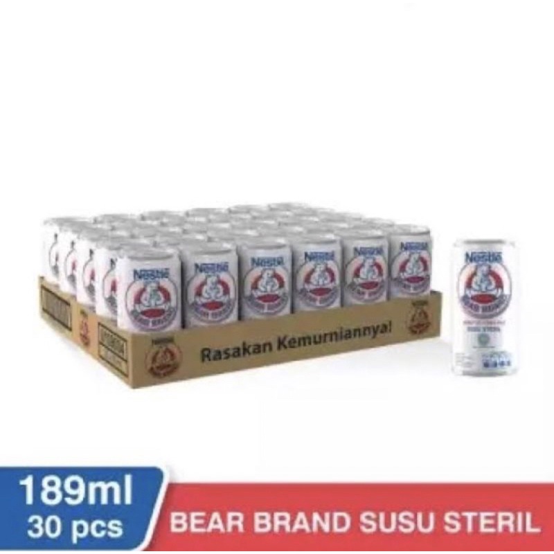 

Susu bear brand 189ml 2 dus exp 02/26