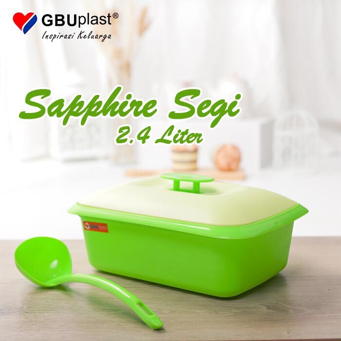 Wadah Saji / Wadah Tempat Sayur / Tempat Makan Prasmanan / Basi Tempat makan / Prasmanan Sapphire GB