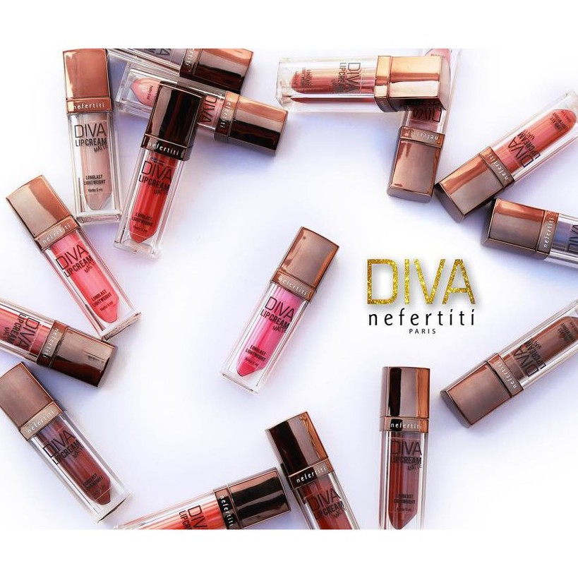 Lip Cream Matte 5gr - Nefertiti Paris