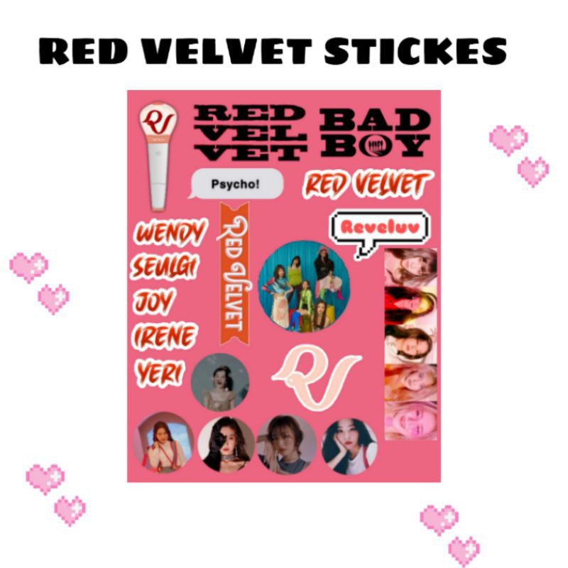 

STICKERS RED VELVET | STICKERS KPOP + FREEBIES