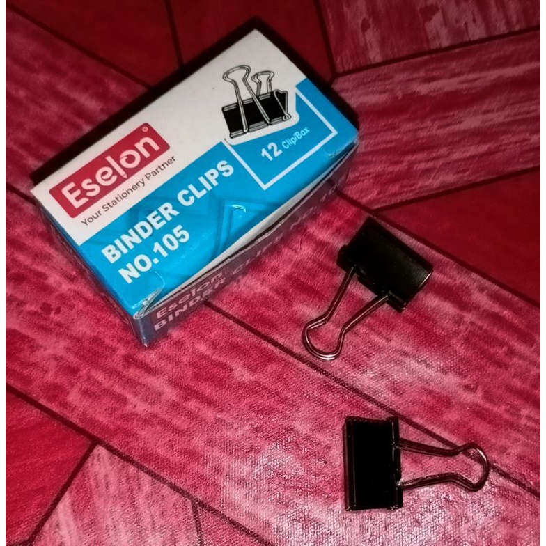 

KLIP KERTAS / BINDER CLIPS / 15MM / KLIP
