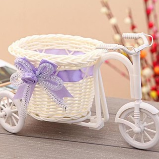 VAS BUNGA  SEPEDA BIKE FLOWER BASKET POT  BUNGA  UNIK  POT  