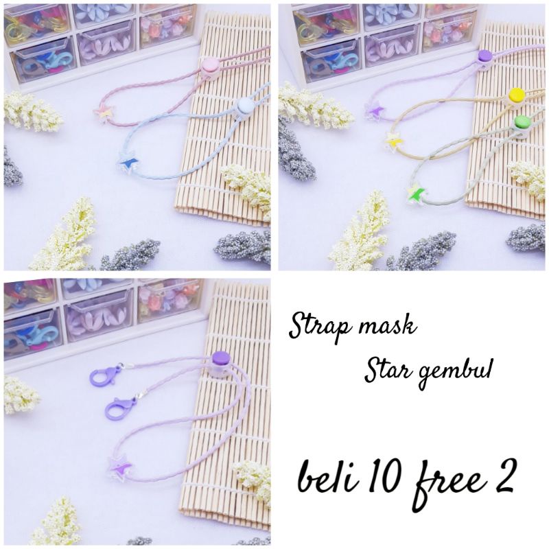 strap mask star beli 10 free 2