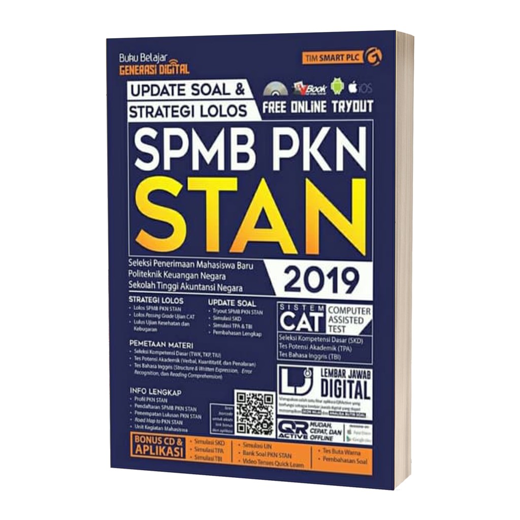 Buku Psikotes Update Soal & Strategi Lolos Spmb Pkn Stan 2019