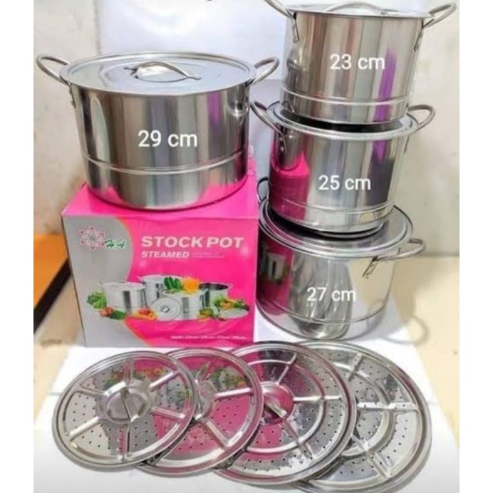 Stockpot steamer
