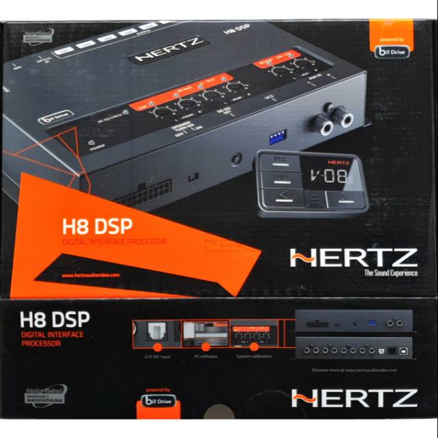 Sound Processor DSP Hertz H8 DSP 8 Channel Garansi resmi