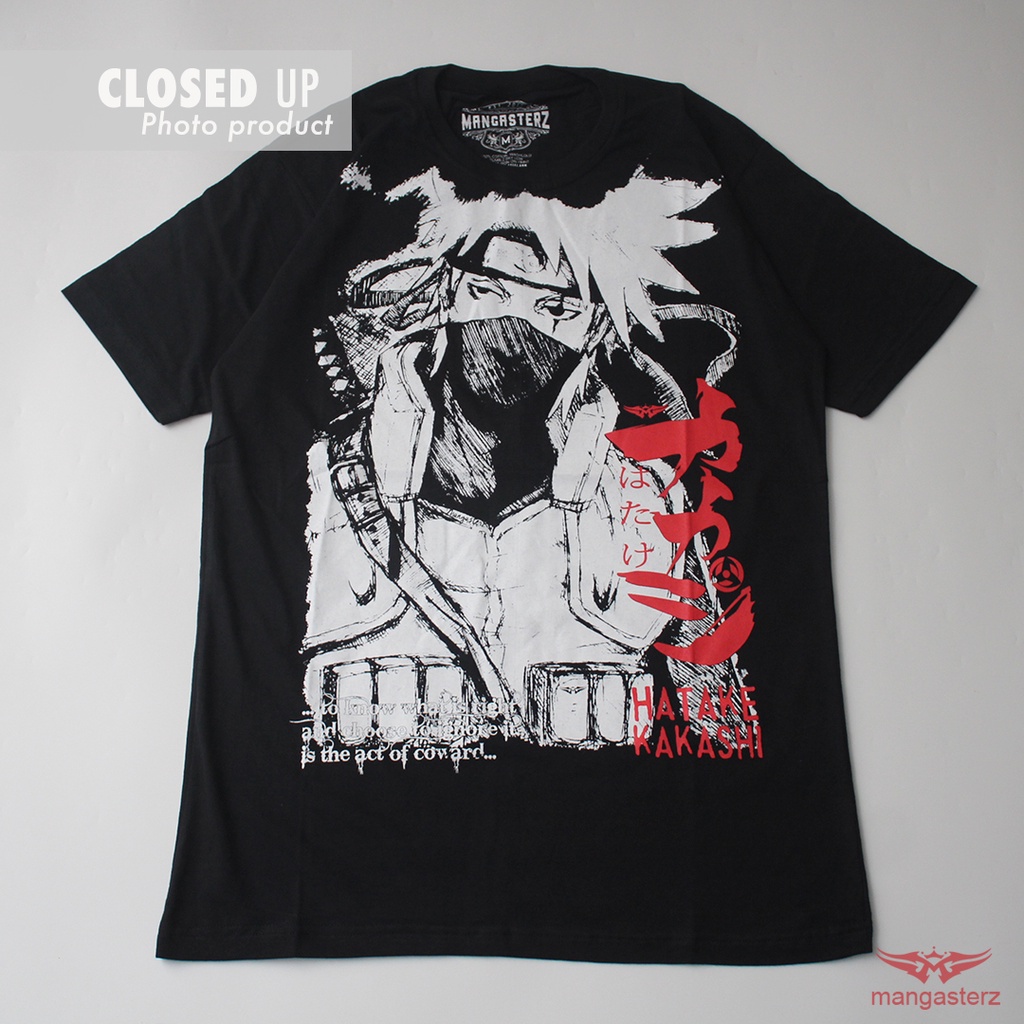Kaos Kakashi Baju Kakashi Kaos Naruto Baju Naruto