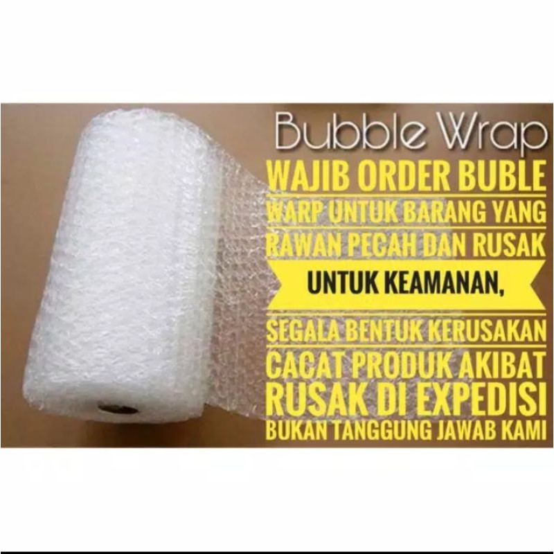 

Bubble Pack / Bubble Wrap / Bubble Wrap Packing Tambahan