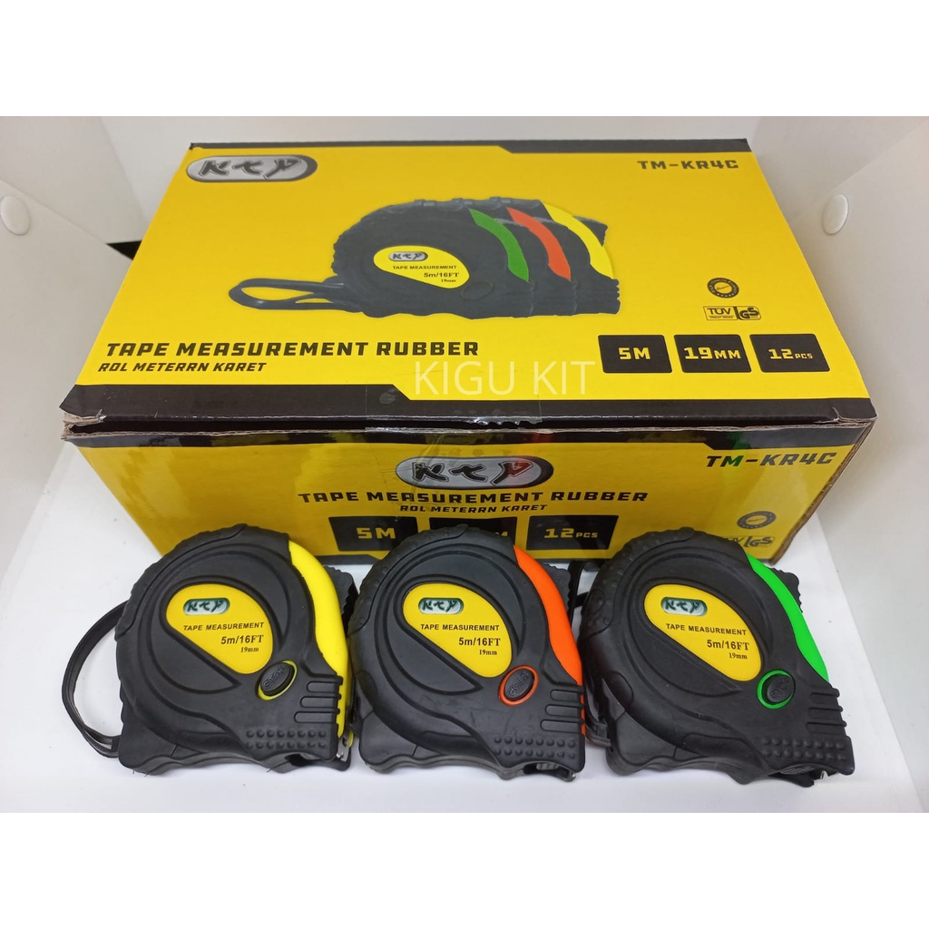 

METERAN 5METER / METERAN KARET MERK KTP - SUPRAROLL