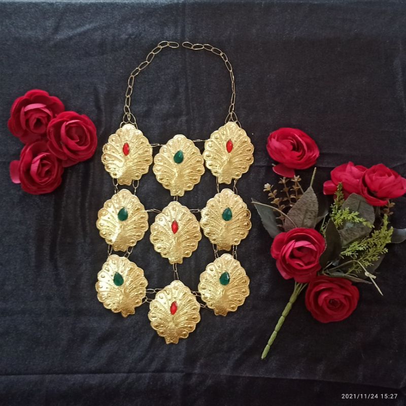 kalung baju bodo adat bugis makassar / kalung passeppi