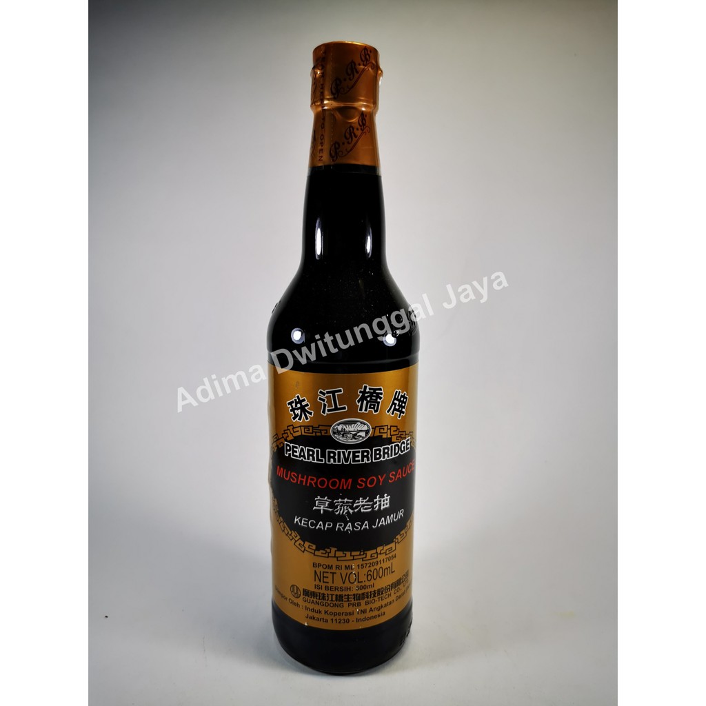 Mushroom Soy Sauce Pearl River Bridge 640 ml / Kecap Jamur