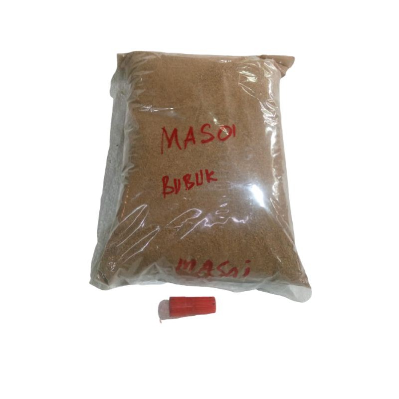 

Masoi Bubuk kemasan 500gr dan 1kg