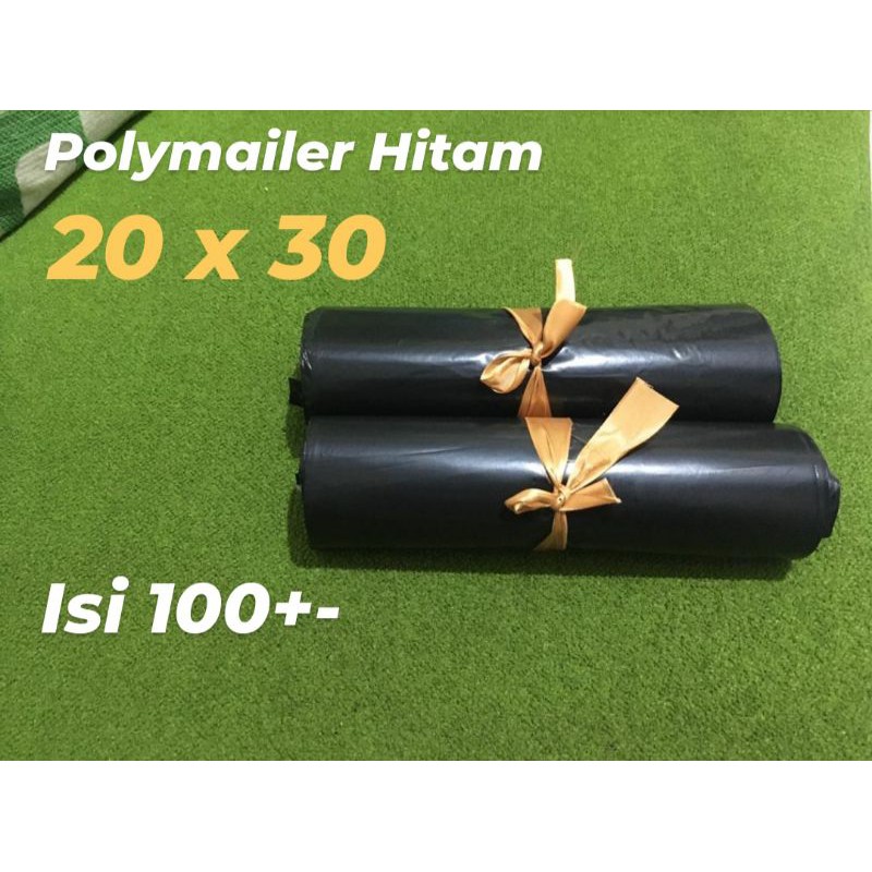 Plastik polymailer 20x30 packing olshop isi 100 tebal 50 mic amplop packing plastik paket