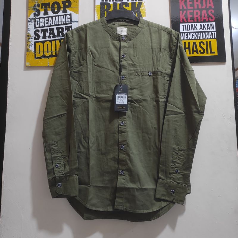 SAJUAK PREMIUM TB BAJU KEMEJA KOKO KEMKO PRIA LENGAN PANJANG KANCING FULL TWILL ORIGINAL TERBARU