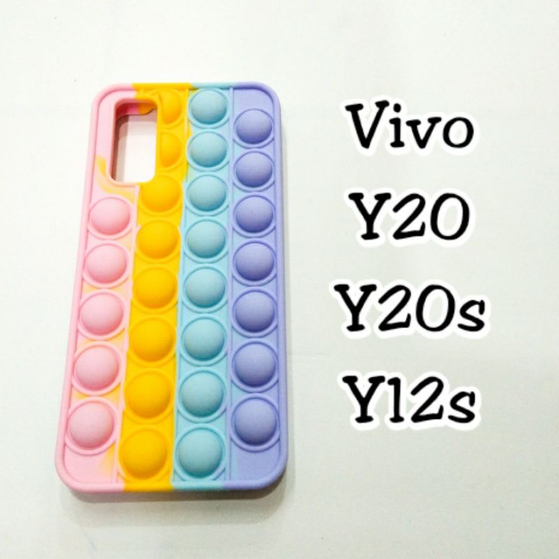 CIE Case 3D Silikon Softcase Bubble Pop It Vivo Y20/Y20s/Y12s