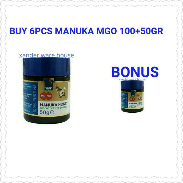 

PROMO MADU MANUKA MGO 100+50GR